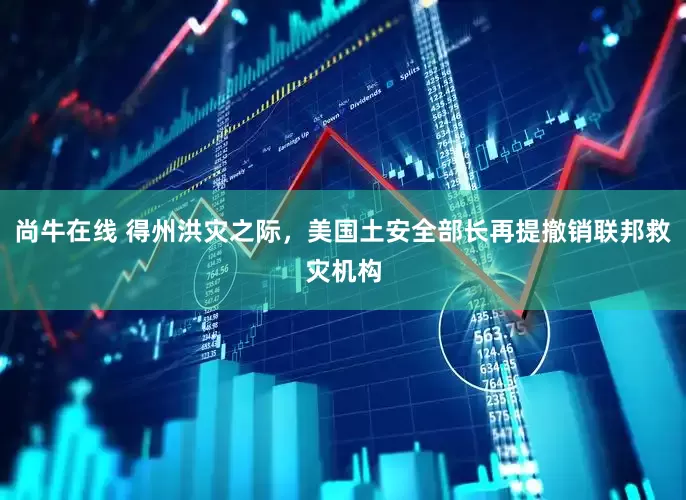 尚牛在线 得州洪灾之际，美国土安全部长再提撤销联邦救灾机构