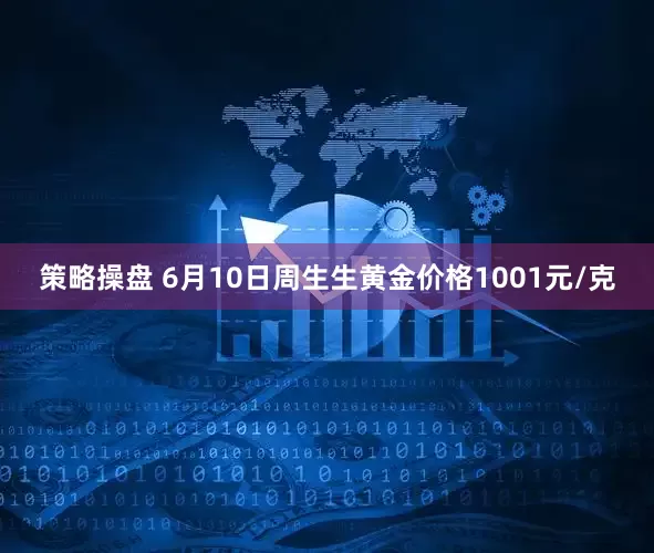 策略操盘 6月10日周生生黄金价格1001元/克
